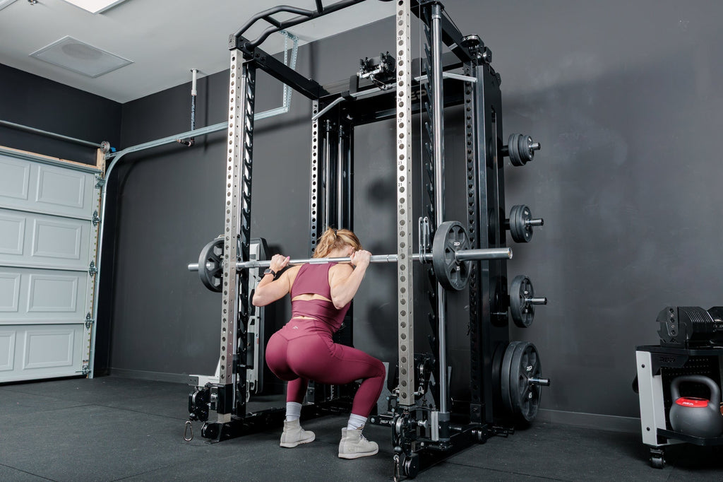 Home gym equipment package for garage full-body training - view 55