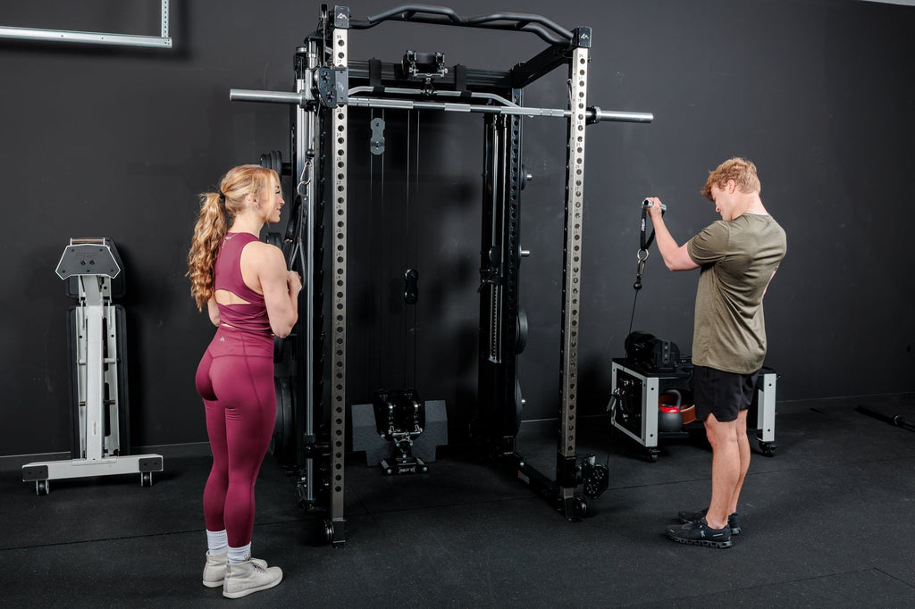 Home gym equipment package for garage full-body training - view 59