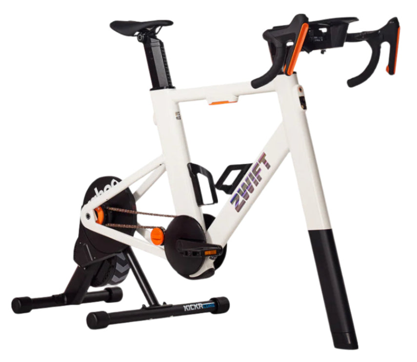 Indoor cycling smart frame and 1800 W direct-drive trainer bundle