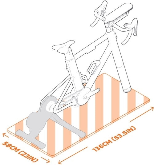 Indoor cycling smart frame and 1800 W direct-drive trainer bundle - view 2