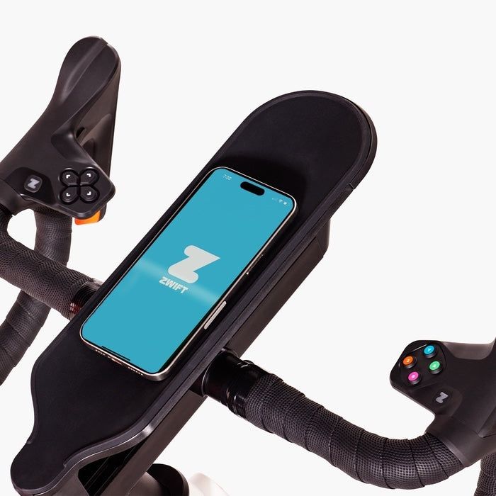 Indoor cycling smart frame with integrated handlebar controls - view 4