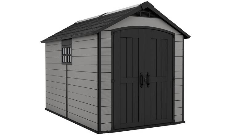 Large Plastic Apex Shed 2.3 x 3.5 m (7.5 x 11.5 ft) - image 1