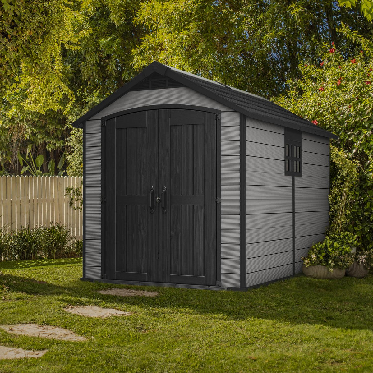 Large Plastic Apex Shed 2.3 x 3.5 m (7.5 x 11.5 ft) - image 12