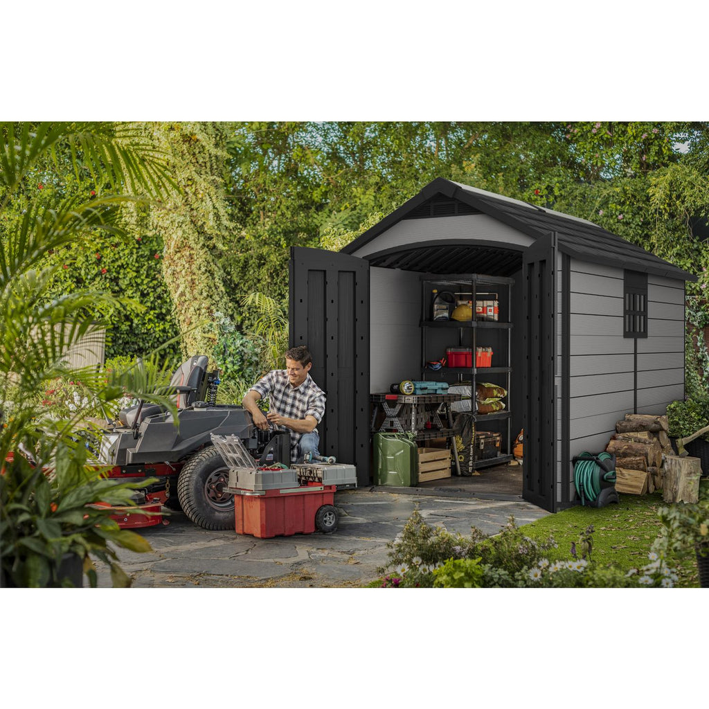 Large Plastic Apex Shed 2.3 x 3.5 m (7.5 x 11.5 ft) - image 2