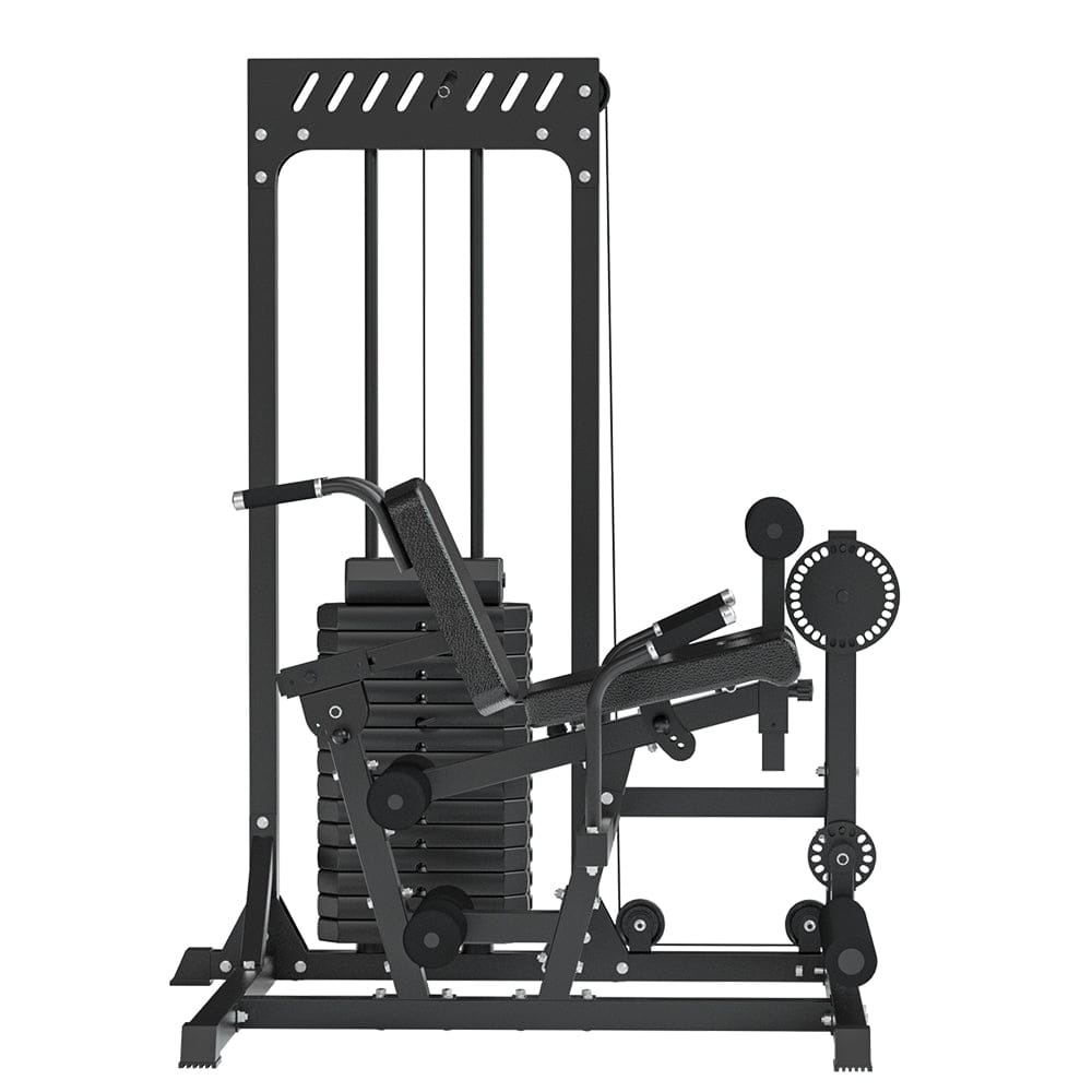 Leg extension and leg curl machine with 89 kg weight stack - view 13