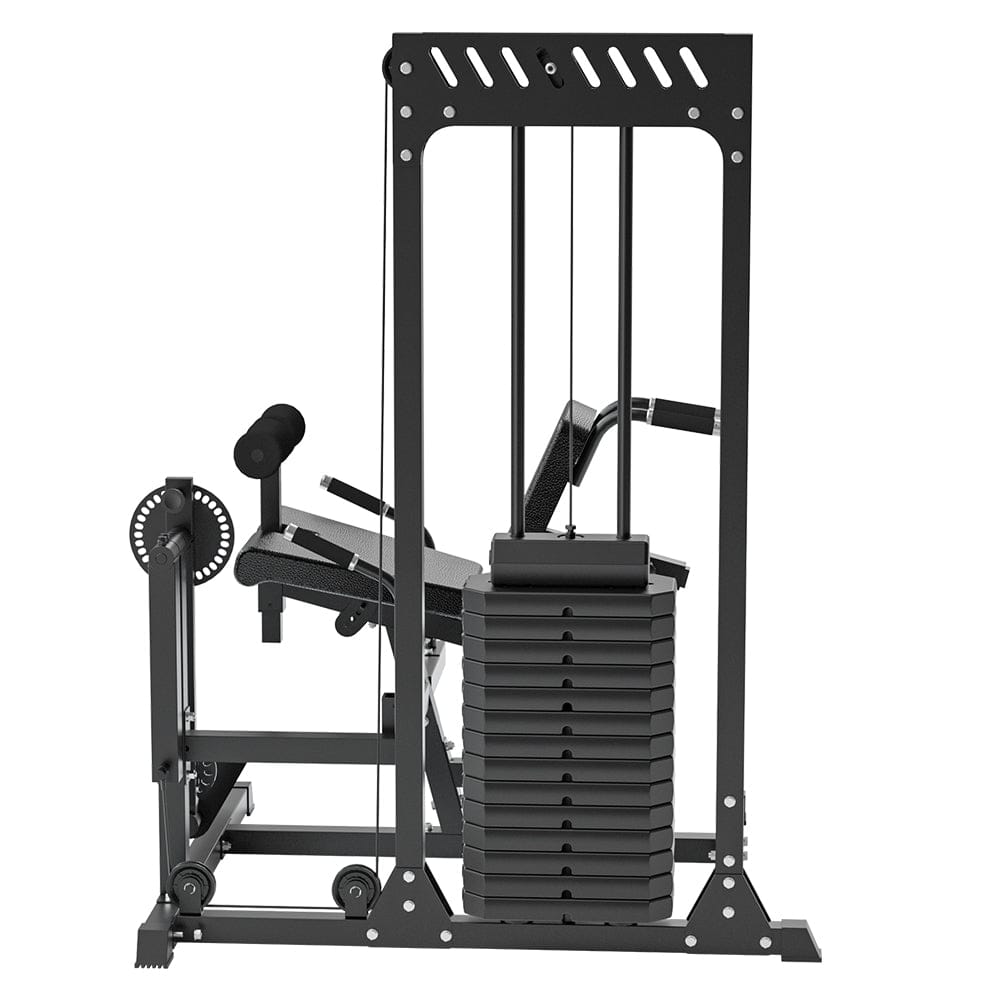 Leg extension and leg curl machine with 89 kg weight stack - view 14