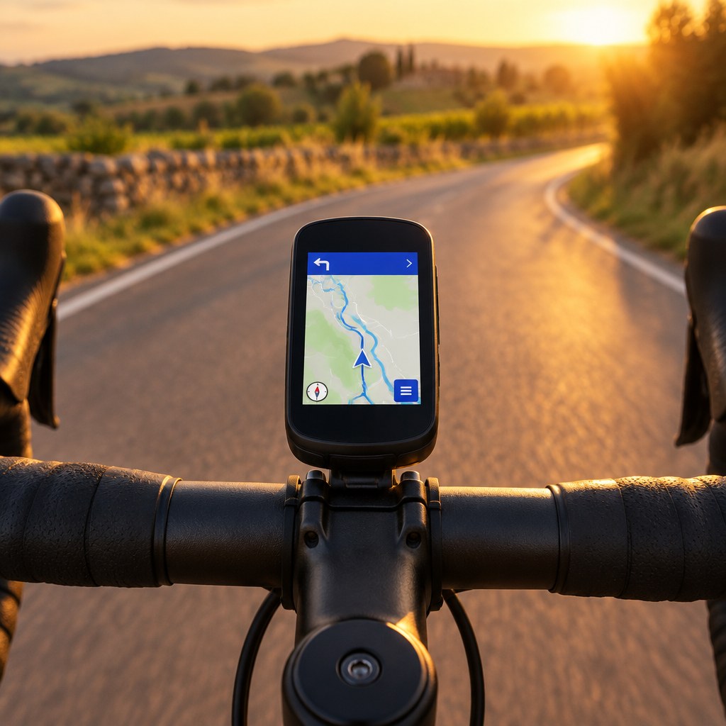 Multi-Band GNSS GPS Bike Computer Bundle with HR, Speed and Cadence Sensors - view 2