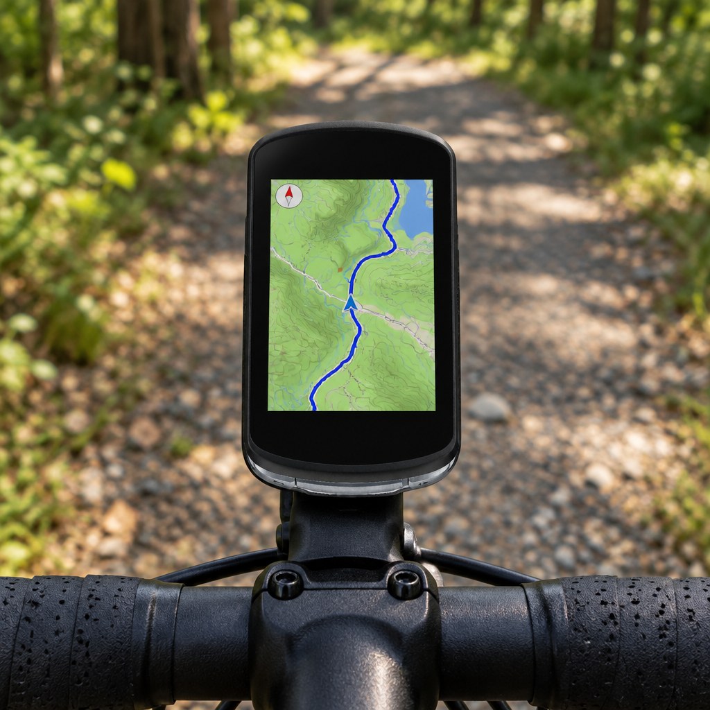 Multi-Band GNSS GPS Bike Computer with 35 Hour Battery Life - view 2