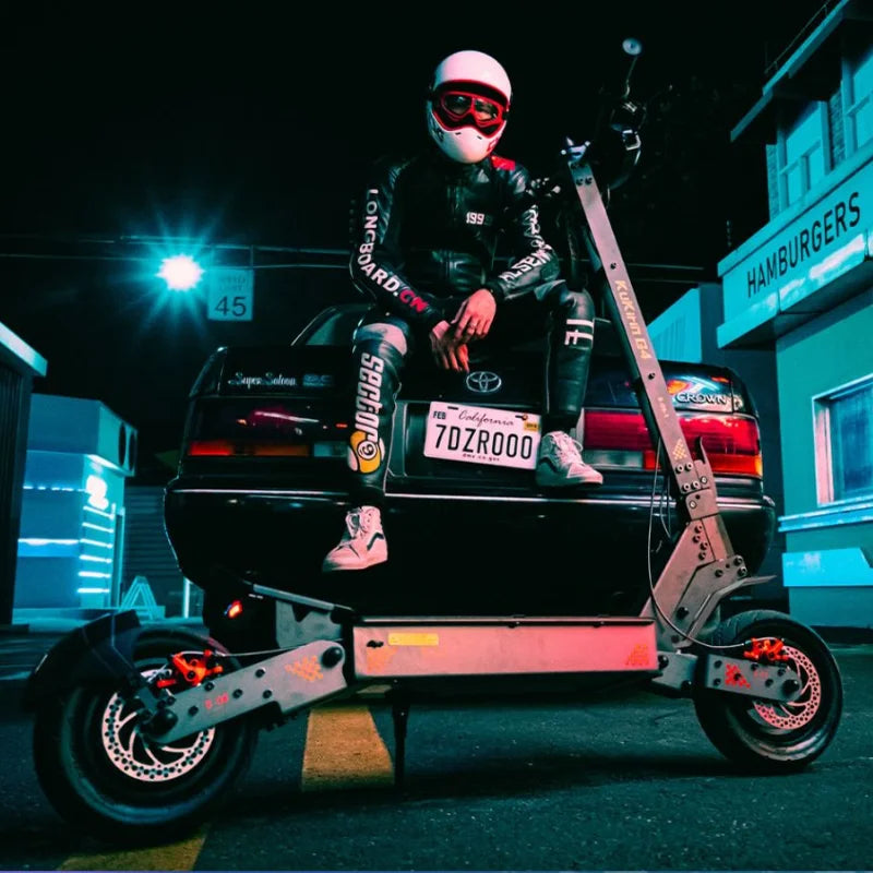 Off-Road Electric Scooter 2000 W with 60V 20Ah Battery and 11 Inch Tyres - view 3