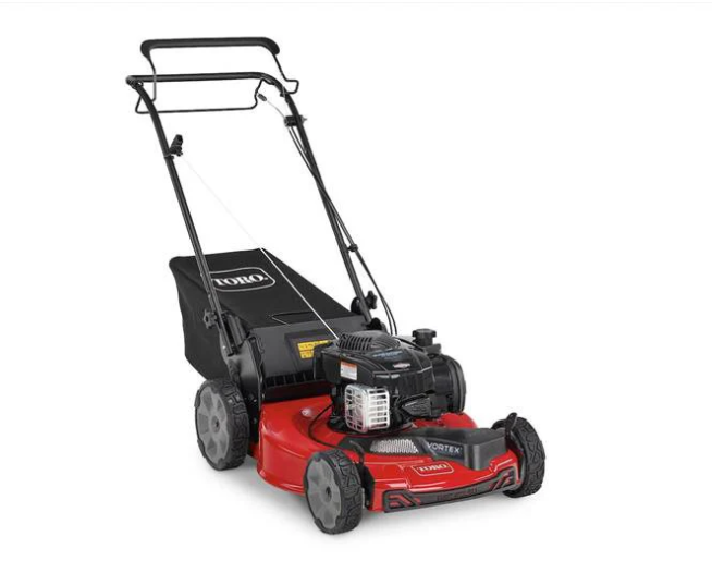 Petrol High-Wheel Push Lawn Mower 53 cm Deck