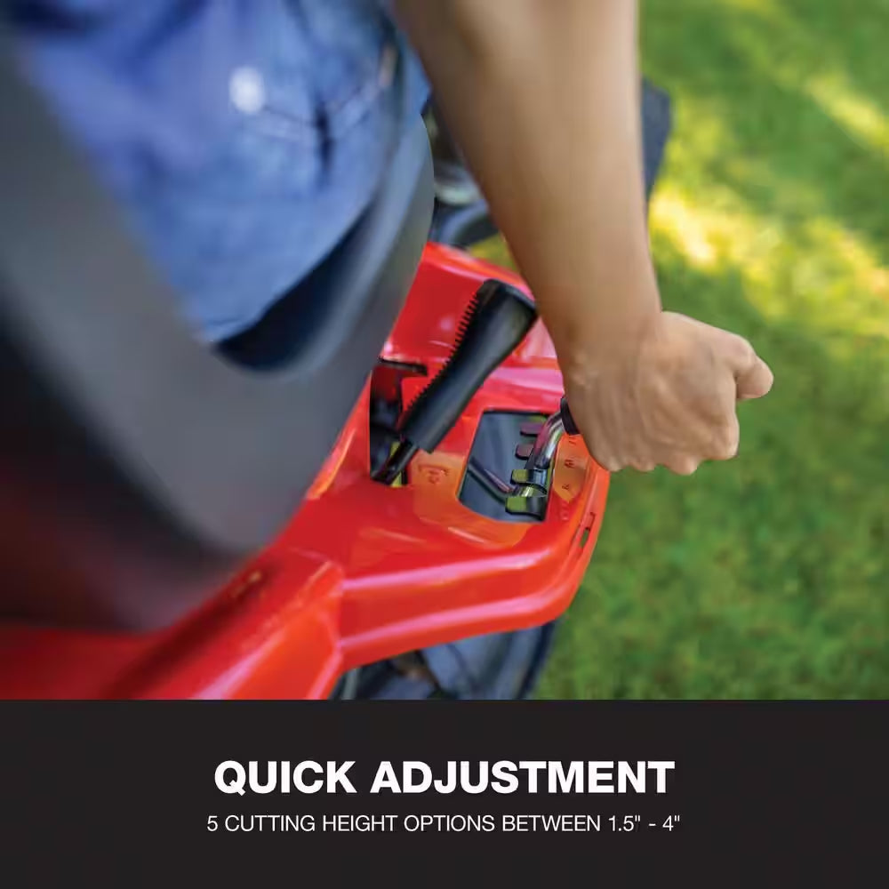 Petrol Rear-Engine Ride-On Mower 76 cm (30 in) Deck 10.5 HP 6-Speed - view 8