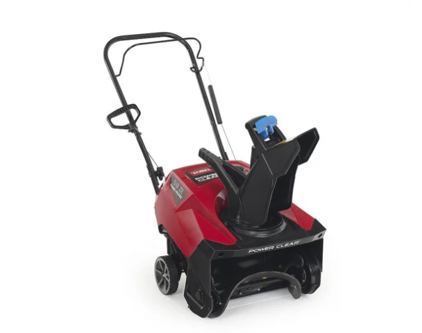Petrol Single-Stage Snow Blower 46 cm Folded