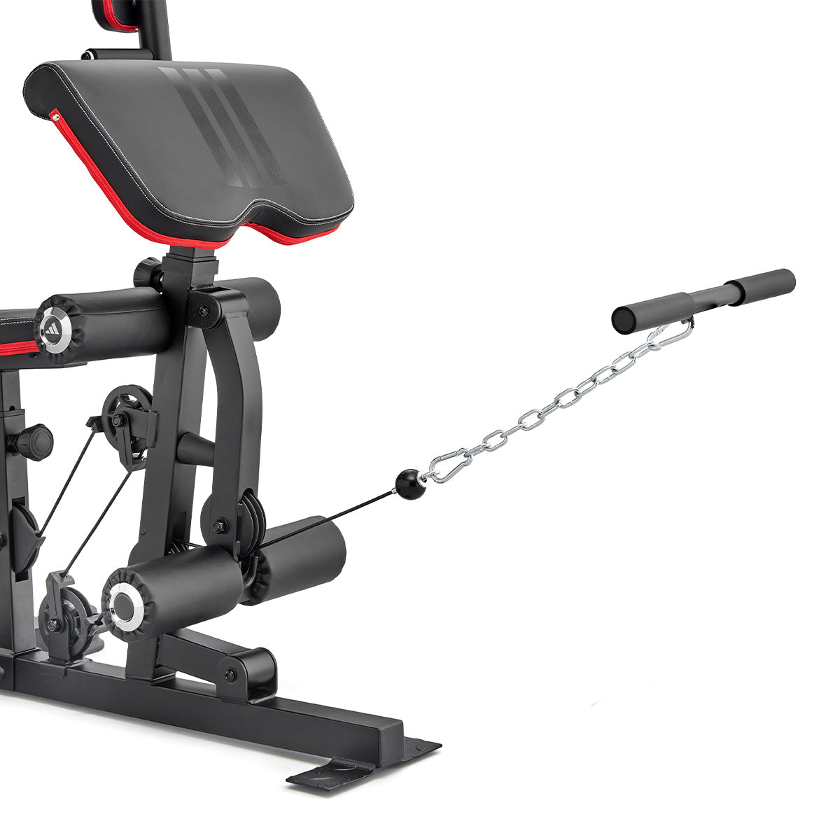 Pin-loaded multi-station home gym with 70 kg weight stack and leg press - view 10