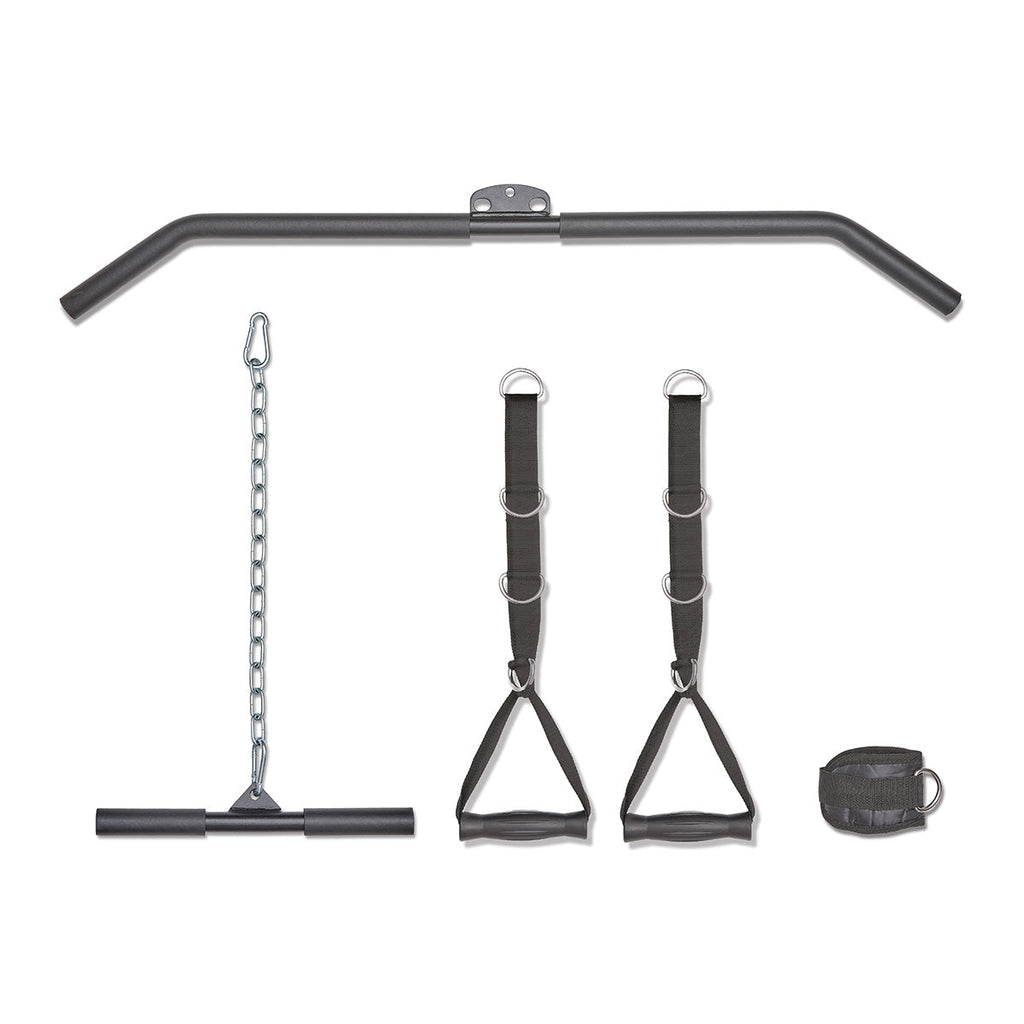 Pin-loaded multi-station home gym with 70 kg weight stack and leg press - view 13