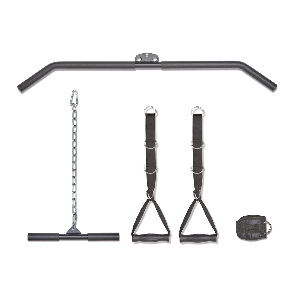 Pin-loaded multi-station home gym with 70 kg weight stack and leg press - view 13