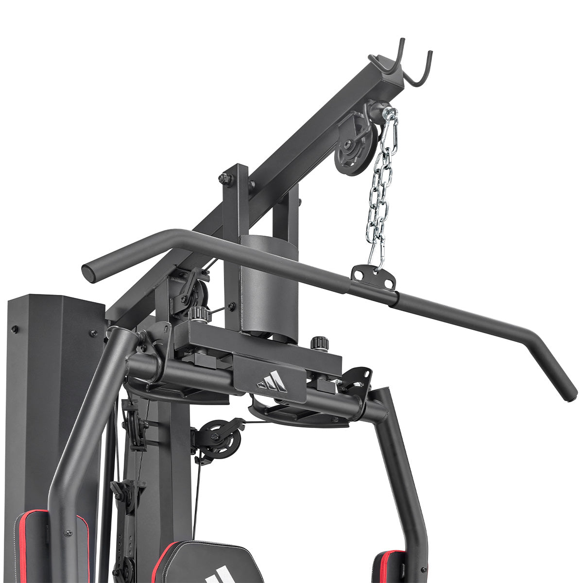 Pin-loaded multi-station home gym with 70 kg weight stack and leg press - view 7