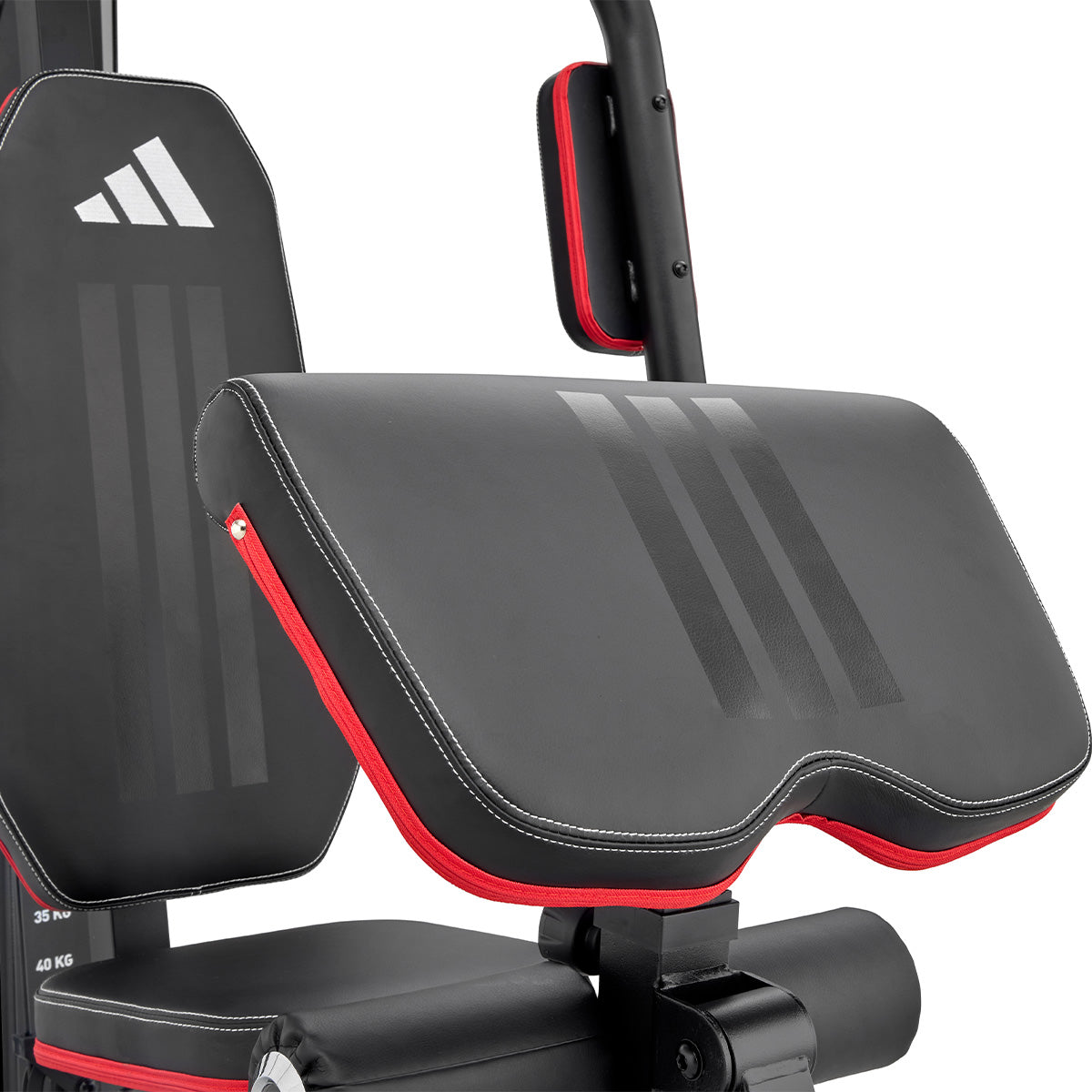 Pin-loaded multi-station home gym with 70 kg weight stack and leg press - view 8