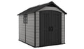 Plastic Apex Workshop Shed 2.3 x 2.7 m (7.5 x 9 ft) - image 1