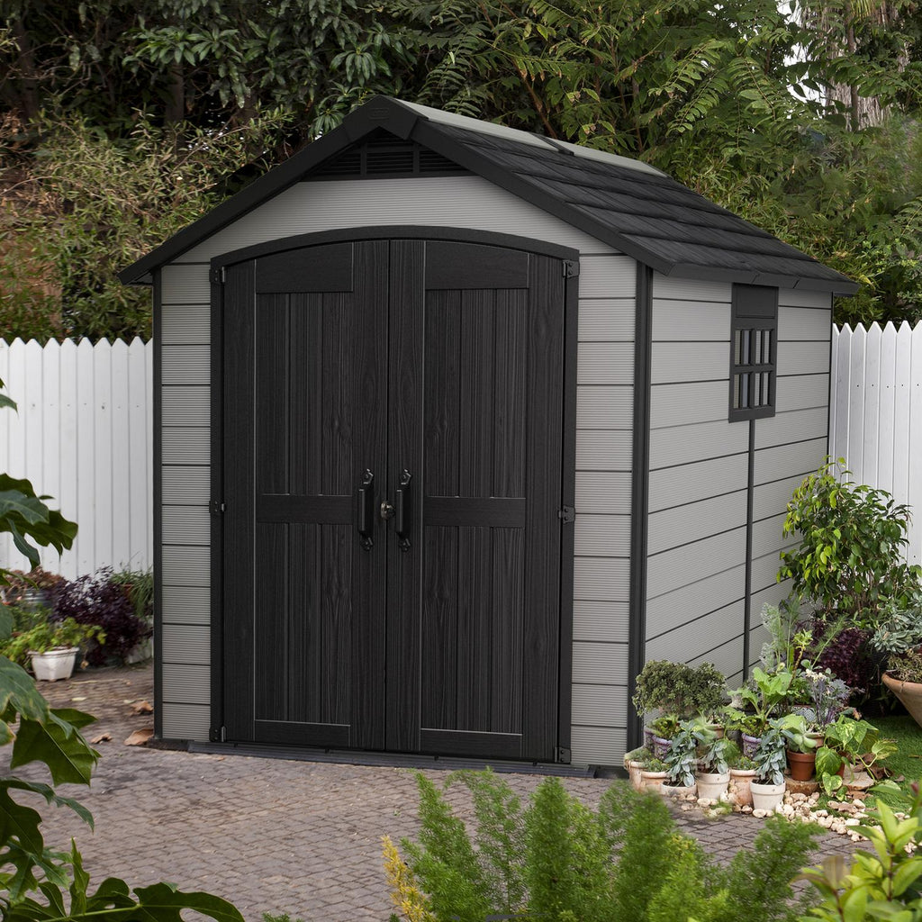 Plastic Apex Workshop Shed 2.3 x 2.7 m (7.5 x 9 ft) - image 12
