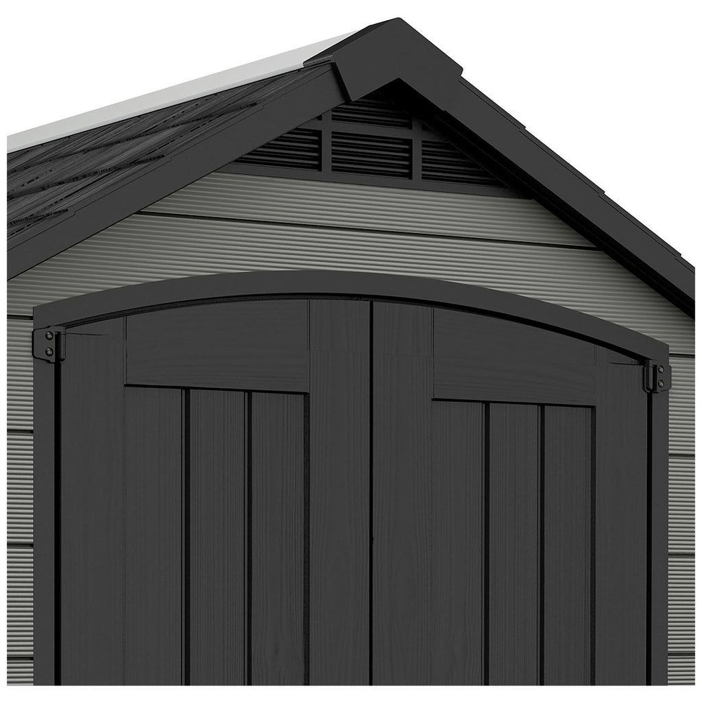 Plastic Apex Workshop Shed 2.3 x 2.7 m (7.5 x 9 ft) - image 6