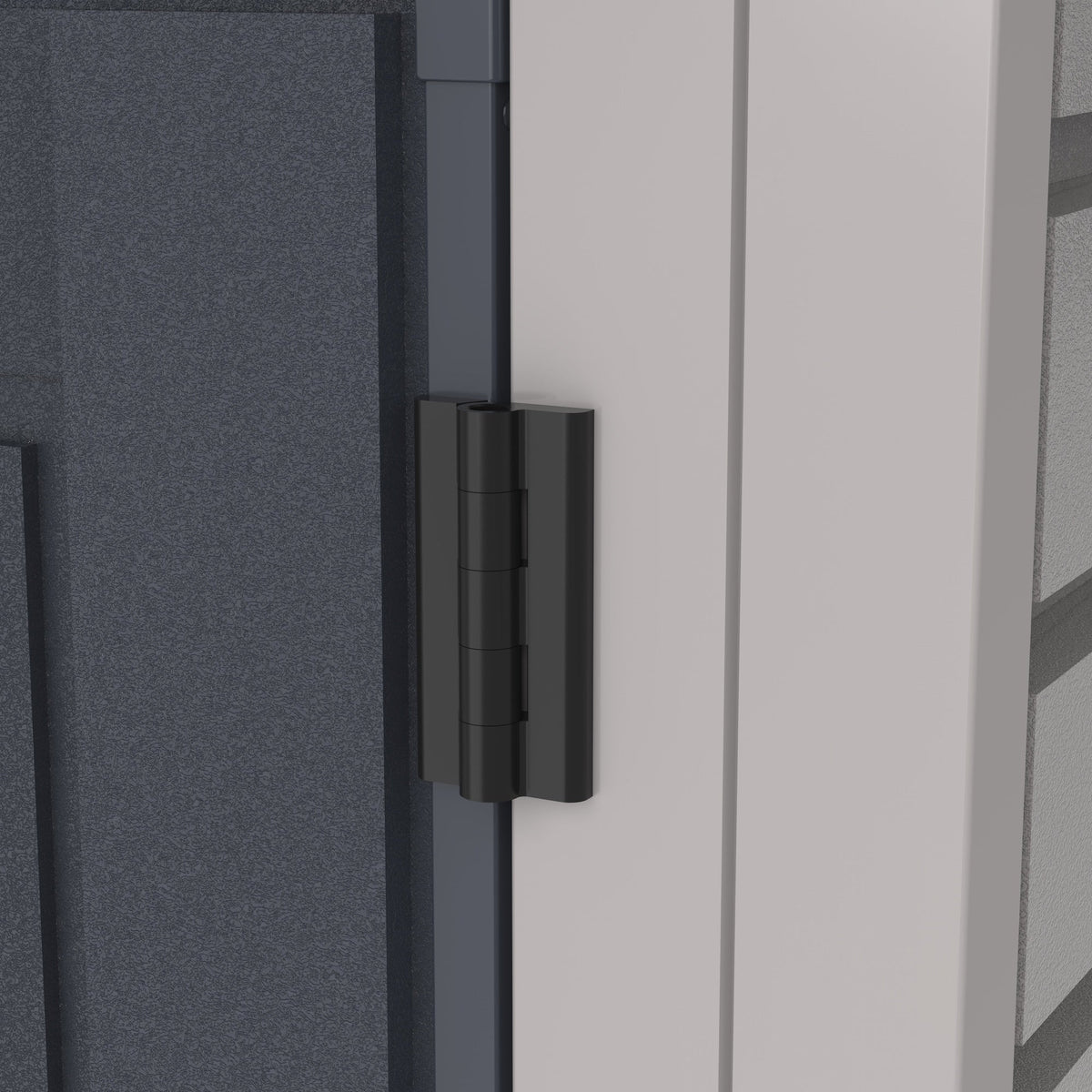 Plastic Wheelie Bin Store 2100 Litres for Two 240 Litre Bins - Light Grey - view 16
