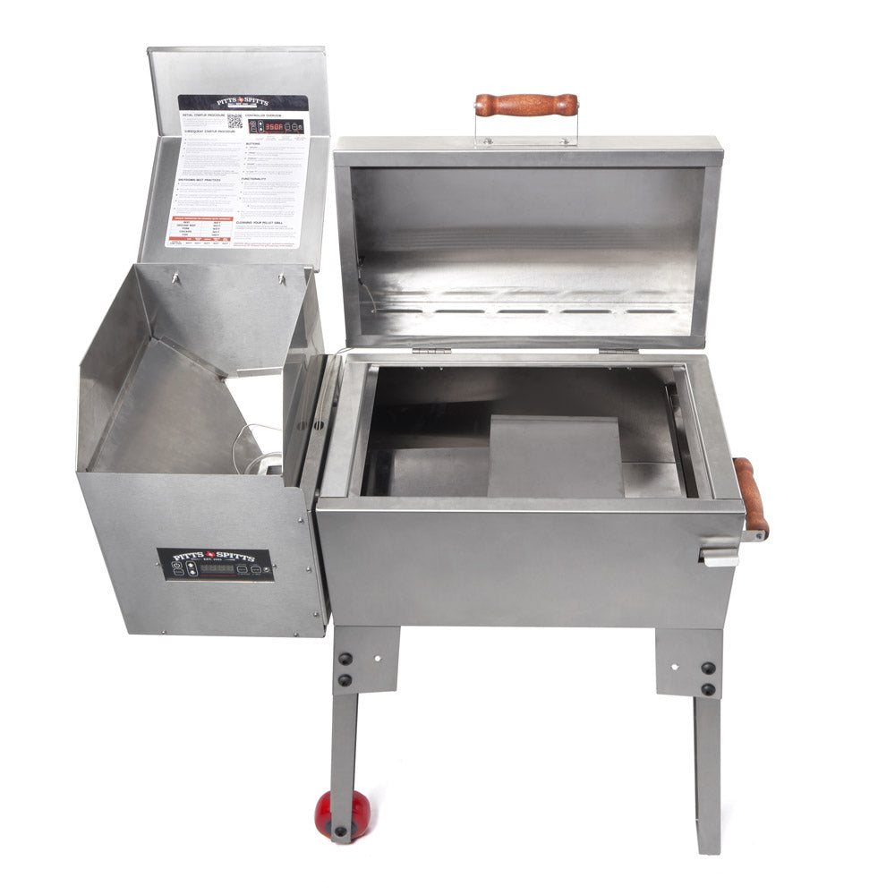 Portable Folding Wood Pellet Grill with Digital Temperature Control - view 3