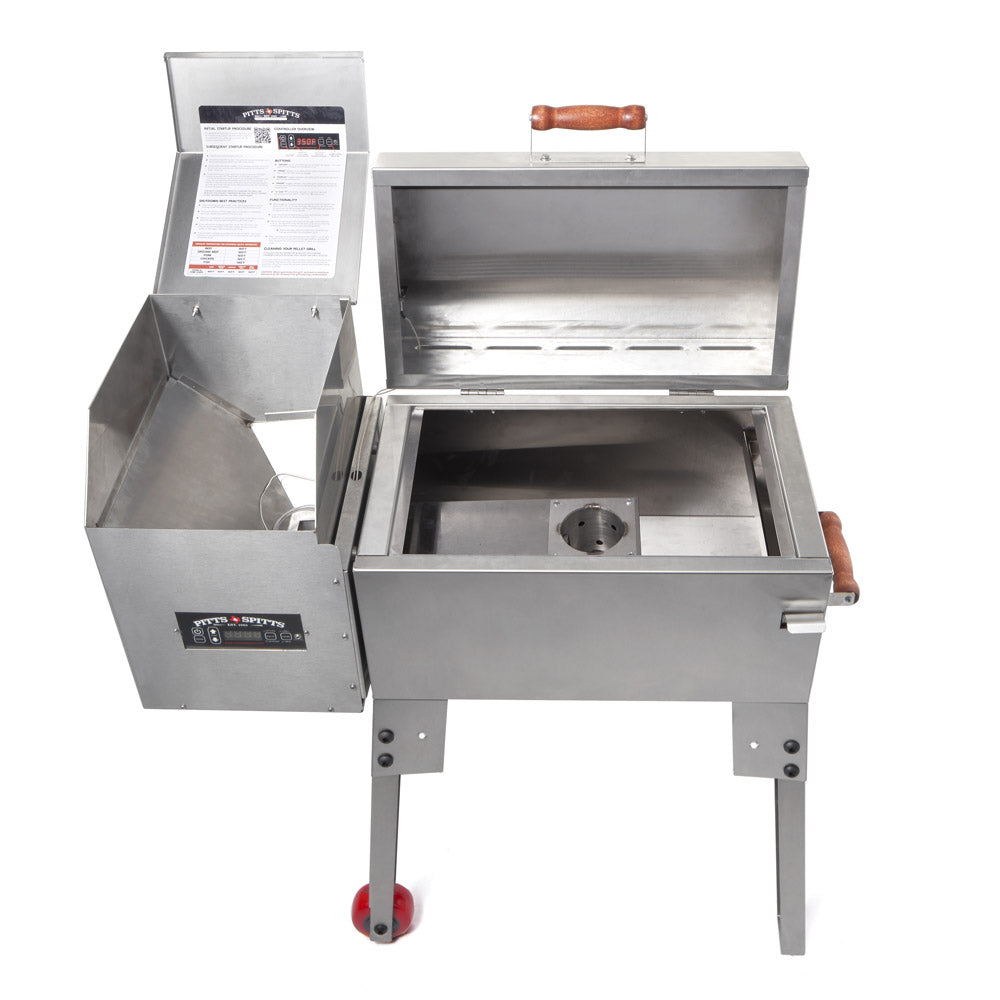 Portable Folding Wood Pellet Grill with Digital Temperature Control - view 4