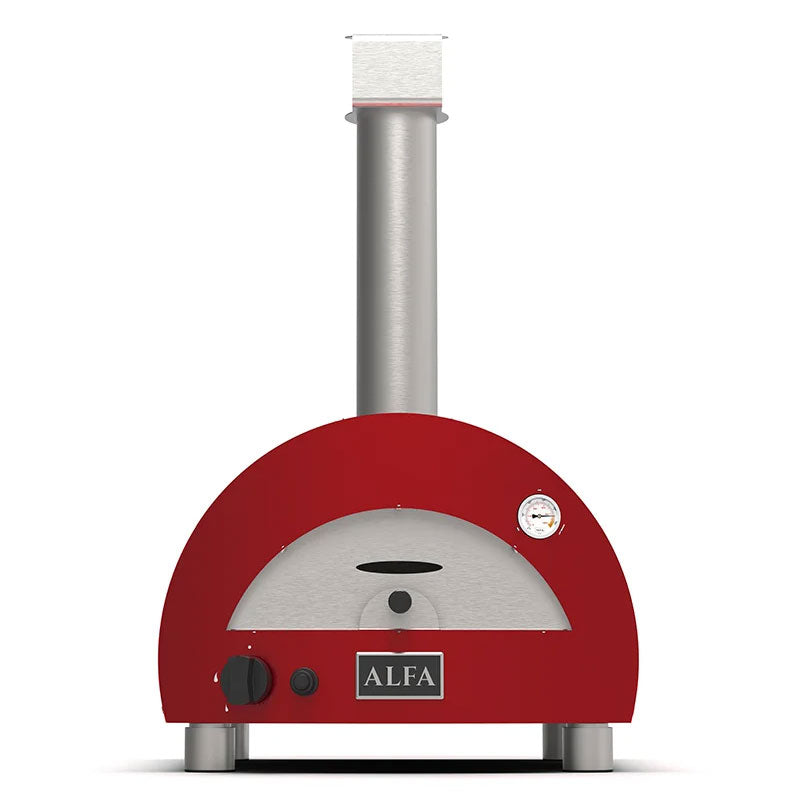 Portable Propane Gas Pizza Oven with Refractory Stone Floor 538 Degrees C