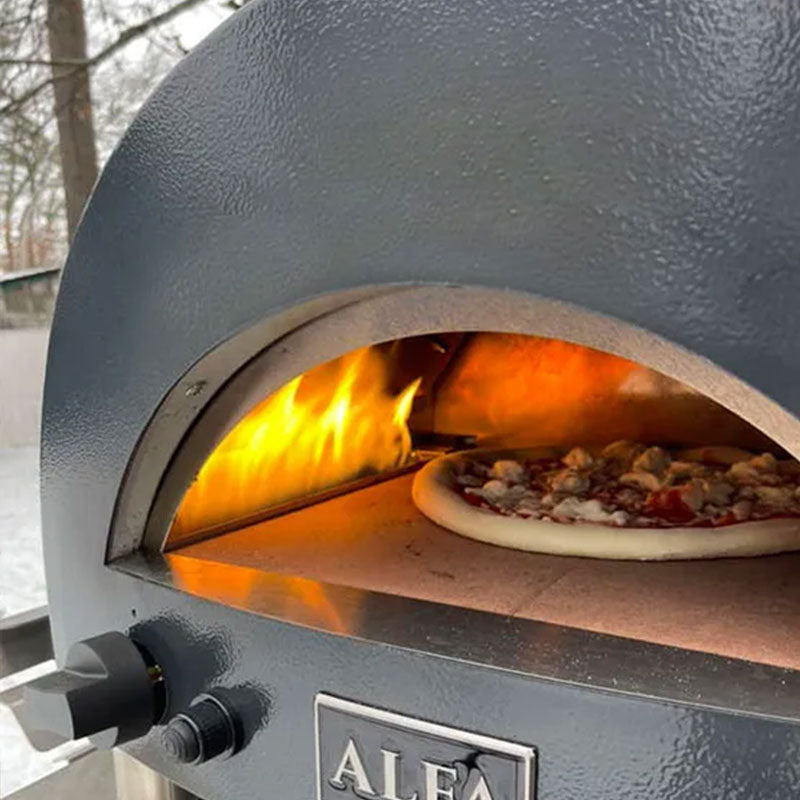 Portable Propane Gas Pizza Oven with Refractory Stone Floor 538 Degrees C - view 4