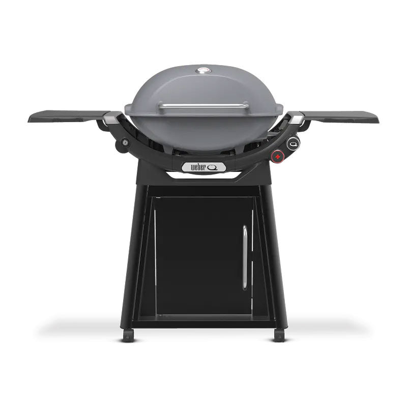Portable Two-Burner Propane Gas Barbecue with Wheeled Cart 18,000 BTU - view 11