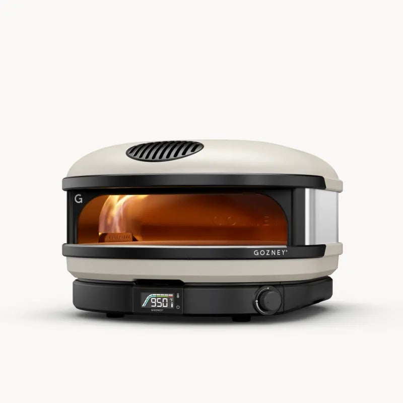 Propane Gas Pizza Oven for 16 Inch Pizzas with Cordierite Stone - Beige - image 2