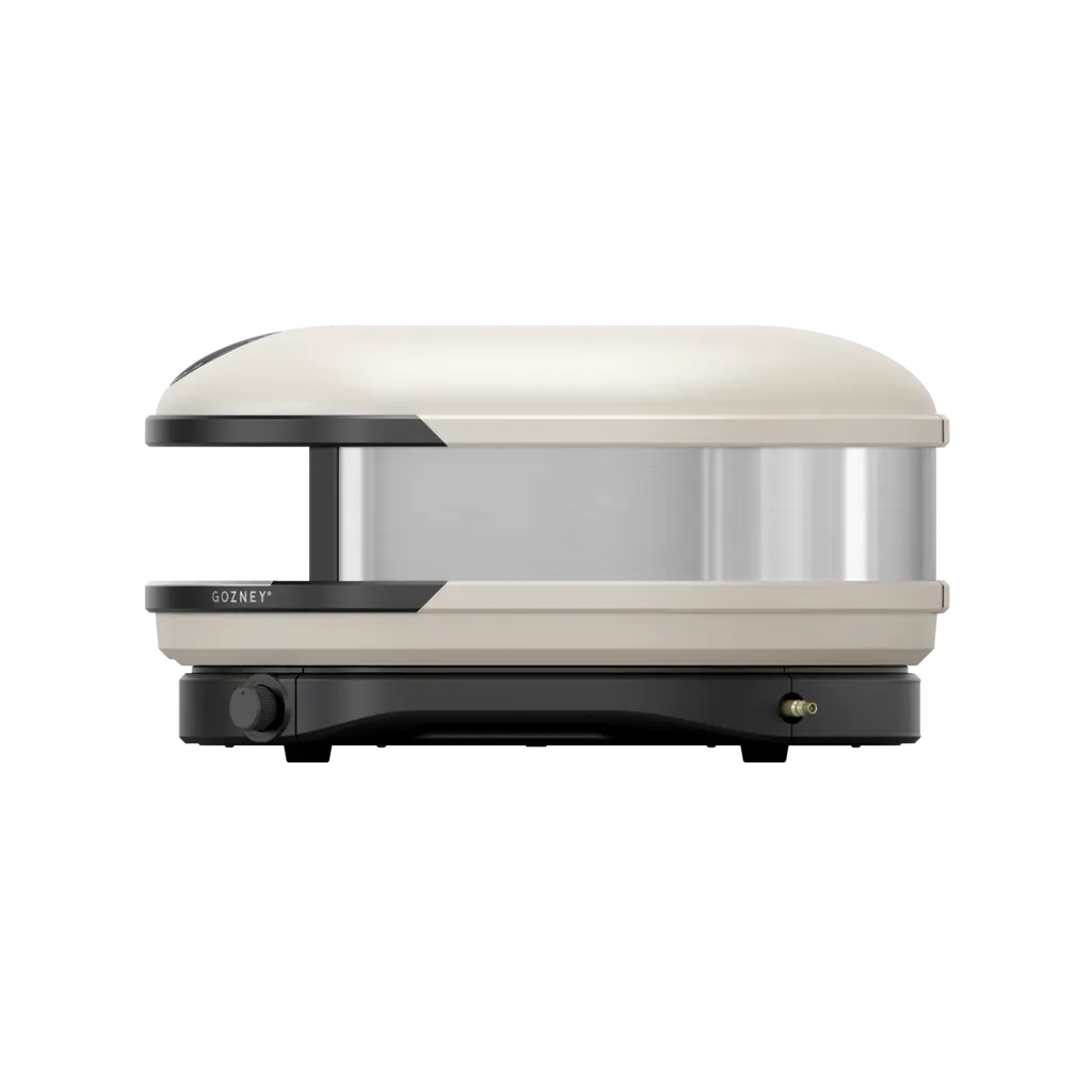 Propane Gas Pizza Oven for 16 Inch Pizzas with Cordierite Stone - Beige - image 5