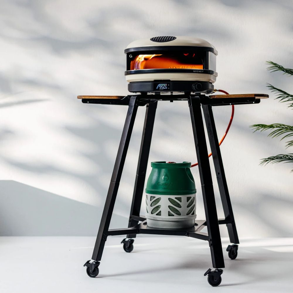 Propane Gas Pizza Oven with Wheeled Stand and Digital Thermometer - image 7