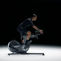 Quiet Smart Indoor Bike with Wi-Fi, Wired Network and Adjustable Fit
