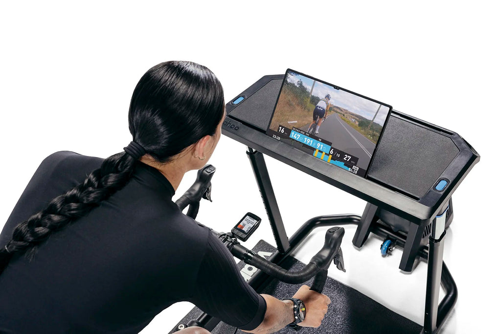 Quiet Smart Indoor Bike with Wi-Fi, Wired Network and Adjustable Fit - view 8