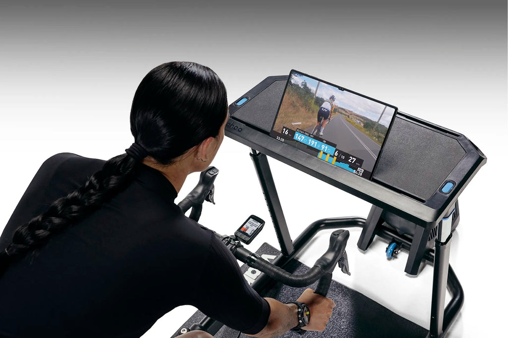 Quiet Smart Indoor Bike with Wi-Fi, Wired Network and Adjustable Fit - view 9