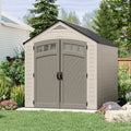 Resin Garden Shed 7 x 10 ft with Windowed Double Doors - Large - image 1