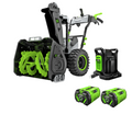 Self-Propelled Snow Blower 71 cm with Batteries