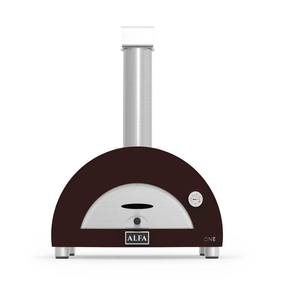 Stainless Steel Gas Pizza Oven with Four Firebricks for Natural Gas or LPG