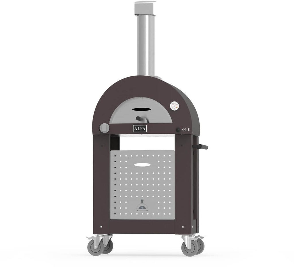 Stainless Steel Gas Pizza Oven with Four Firebricks for Natural Gas or LPG - view 3