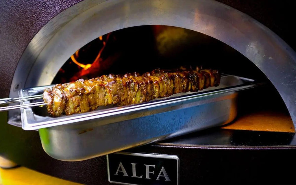 Stainless Steel Wood-Fired Pizza Oven with Pyrometer and Mini Pizza Peel - view 10