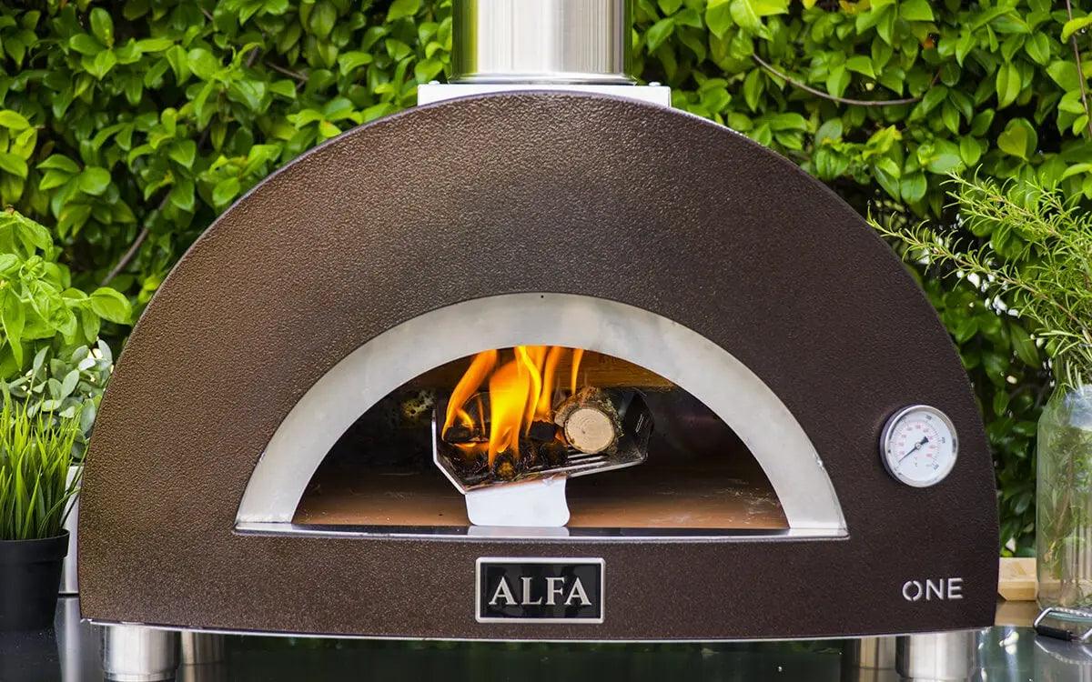 Stainless Steel Wood-Fired Pizza Oven with Pyrometer and Mini Pizza Peel - view 12