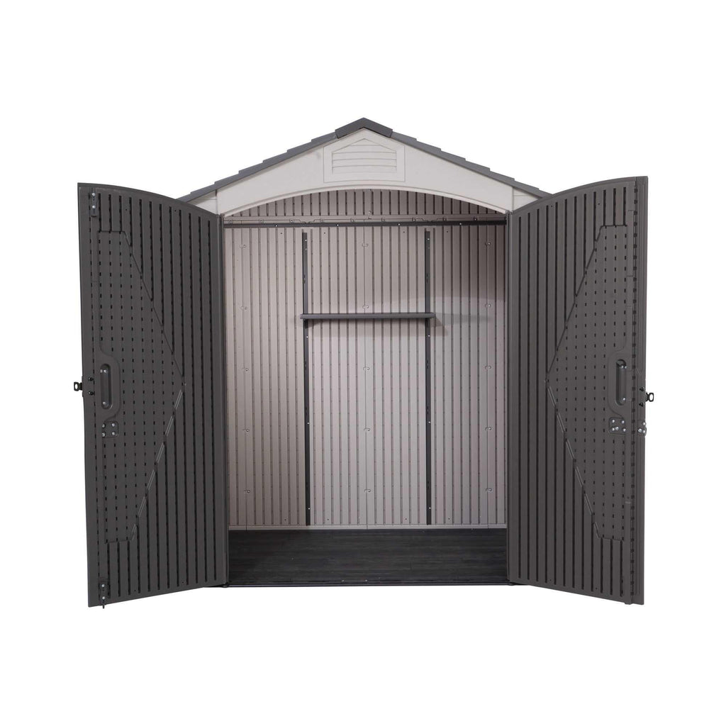 Steel-Reinforced HDPE Garden Shed 2.1 x 1.4 m (7 x 4.5 ft) with Shelves - image 11
