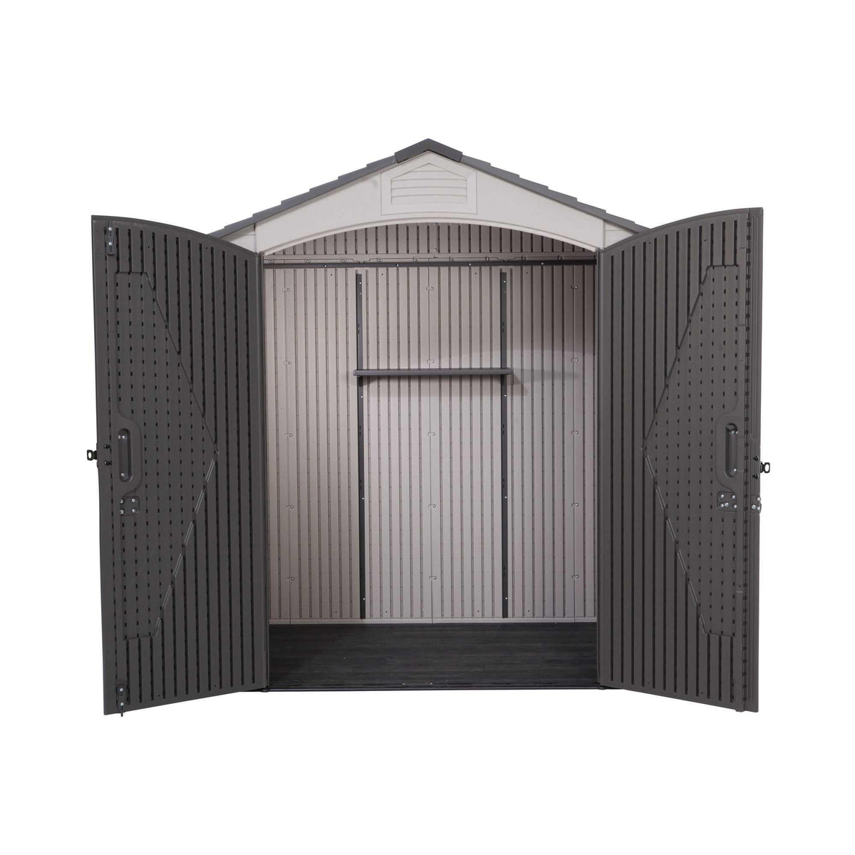Steel-Reinforced HDPE Garden Shed 2.1 x 1.4 m (7 x 4.5 ft) with Shelves - image 11
