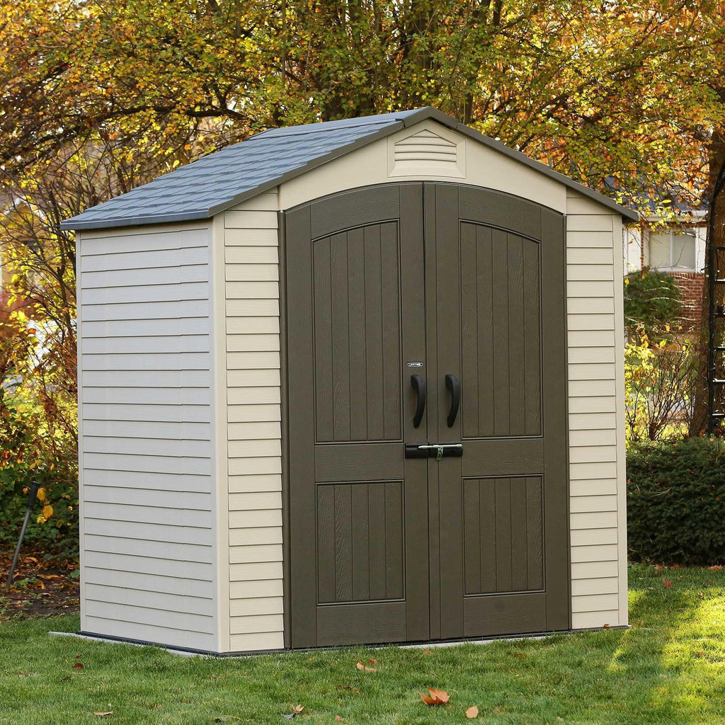 Steel-Reinforced HDPE Garden Shed 2.1 x 1.4 m (7 x 4.5 ft) with Shelves - image 18