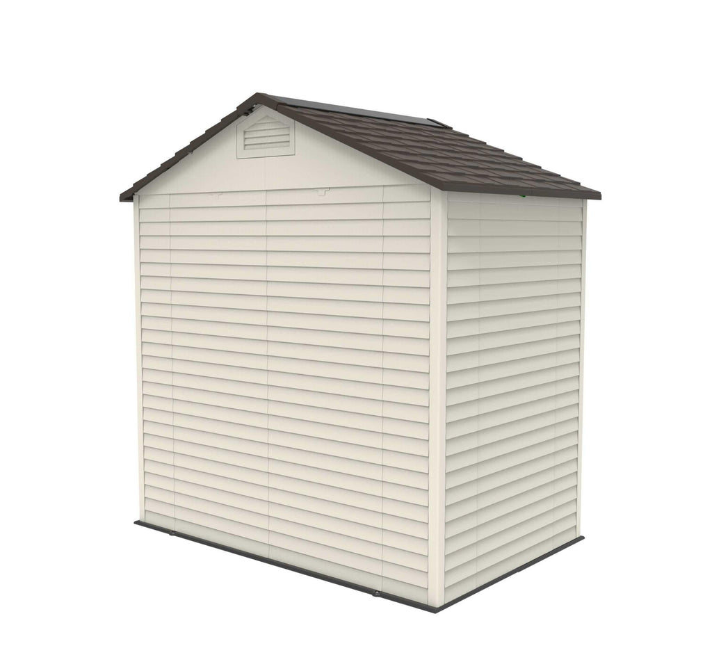 Steel-Reinforced HDPE Garden Shed 2.1 x 1.4 m (7 x 4.5 ft) with Shelves - view 31
