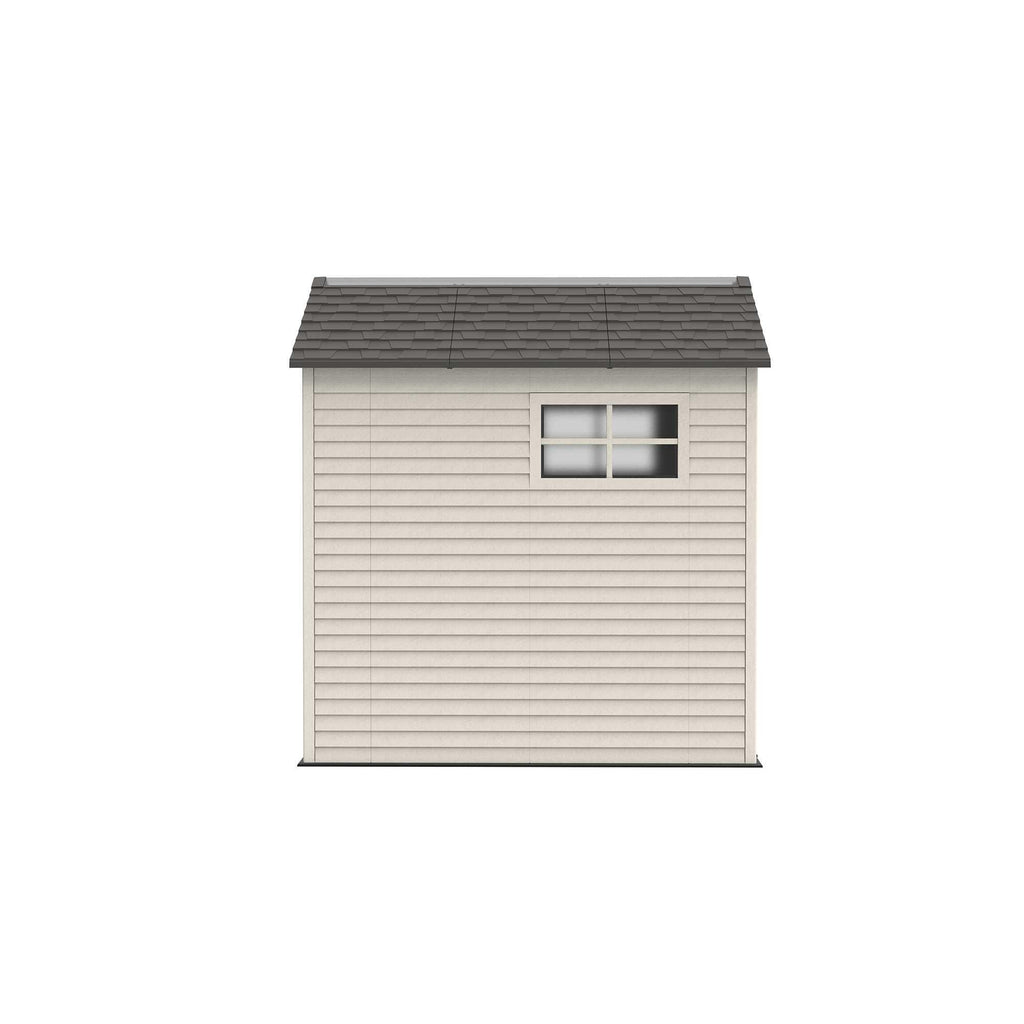 Steel-Reinforced HDPE Garden Shed 2.1 x 2.1 m (7 x 7 ft) with Two Windows - view 23