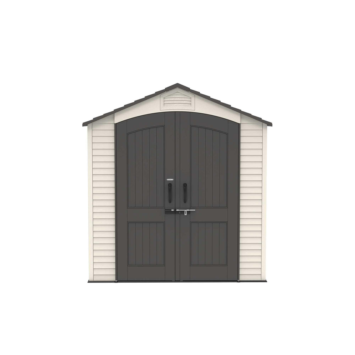 Steel-Reinforced HDPE Garden Shed 2.1 x 2.1 m (7 x 7 ft) with Two Windows - view 26