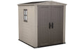 Steel-Reinforced Resin Apex Shed 1.8 x 1.8 m (6 x 6 ft) with Floor and Window - image 1