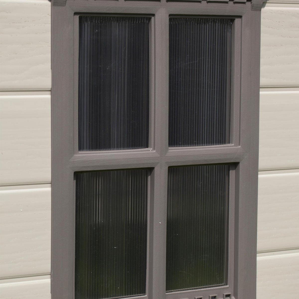Steel-Reinforced Resin Apex Shed 1.8 x 1.8 m (6 x 6 ft) with Floor and Window - image 7